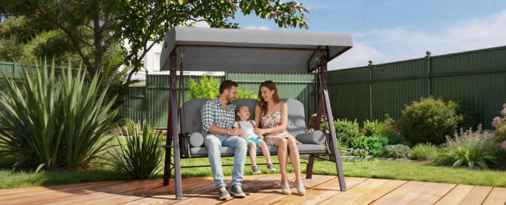 Gepolsterter Hängesessel