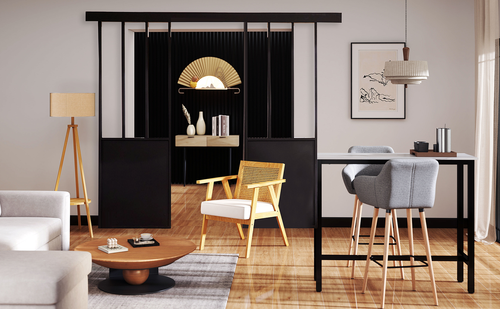 REFINED LIVING IN BOLD CONTRAST