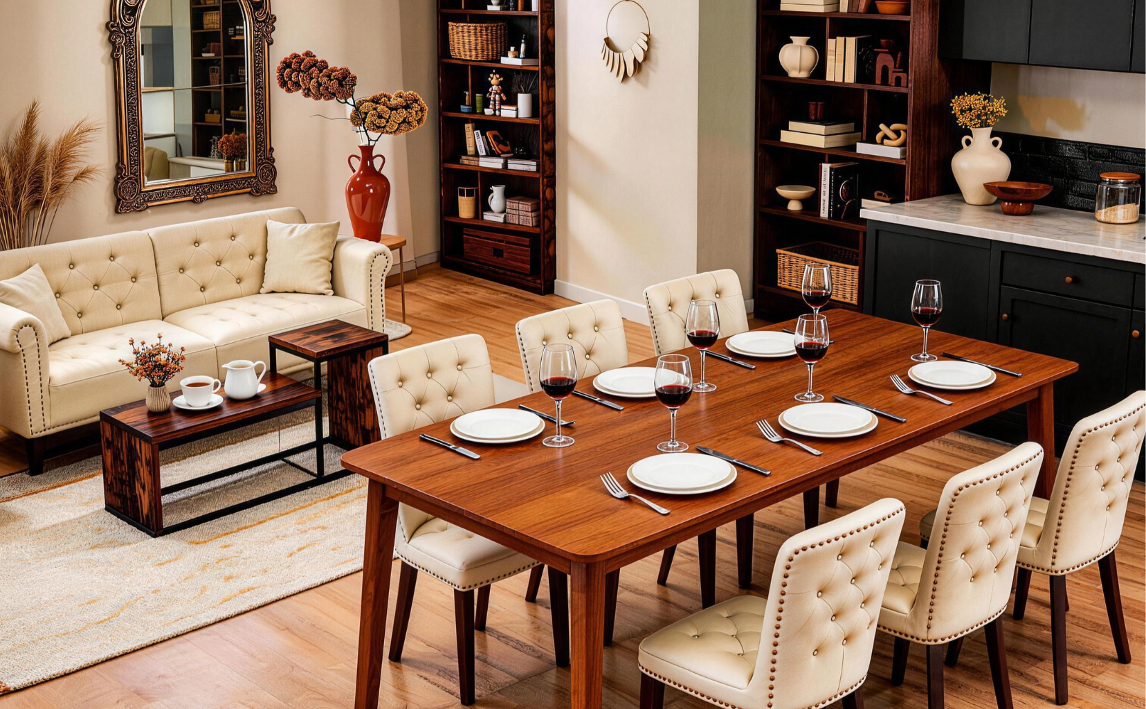 WARM DINING, TIMELESS LIVING