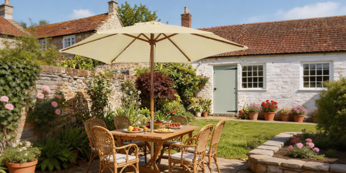 

The classic market parasol