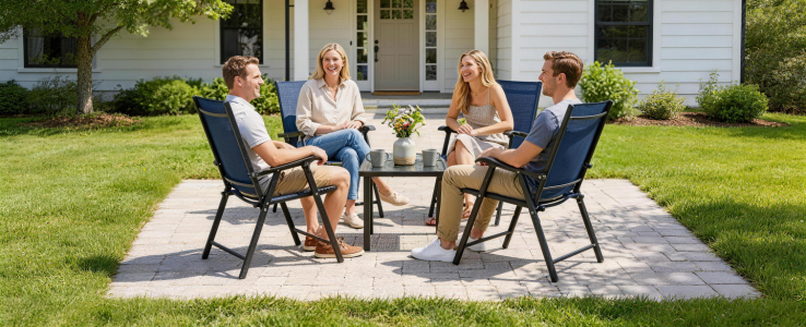 Extra seating, no extra hassle.