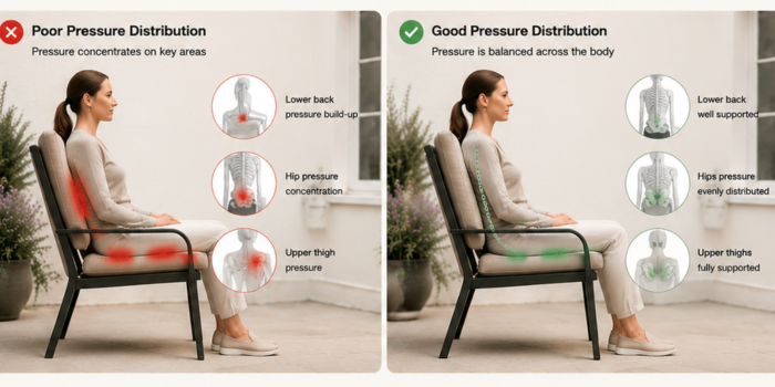 Long-Sitting Pressure Distribution