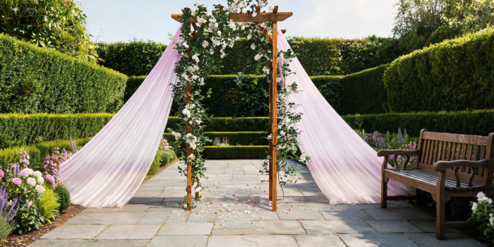 Frame your garden entrance