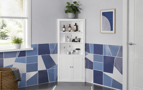 Corner wall cabinets