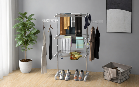Folding clothes airers