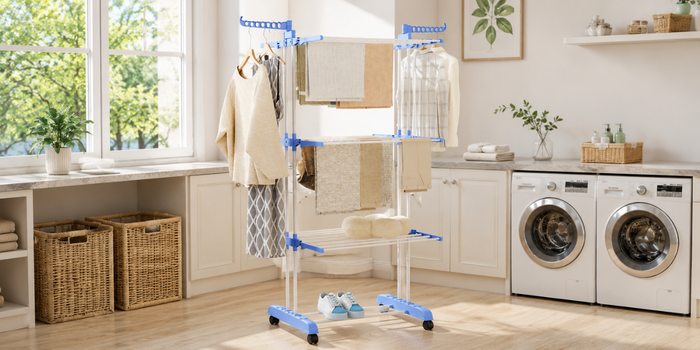 Dry when needed, fold away after