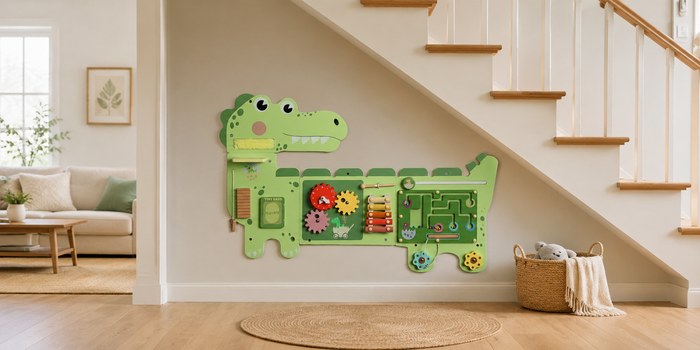 
Wall-mounted busy boards