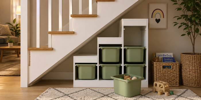 
Toy storage organisers