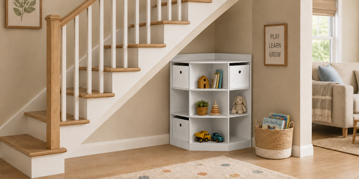 
Low children’s bookcases