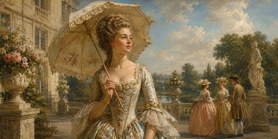 The 17th and 18th Centuries: The Parasol Returns to European Fashion