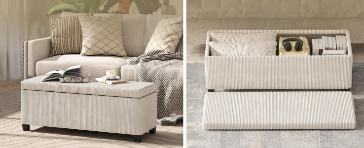 SIT ON IT. STORE IN IT.