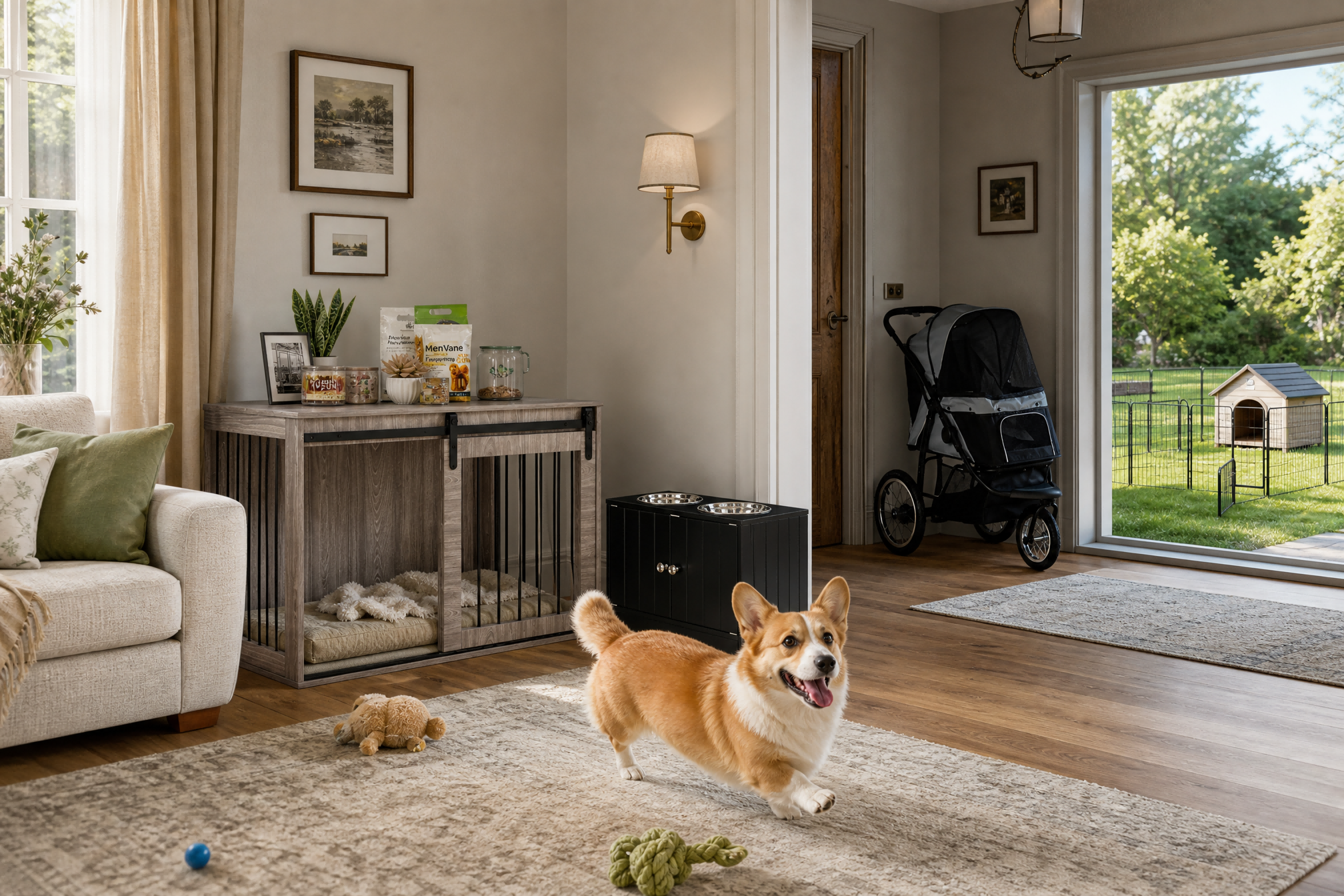 A COSY SPACE FOR HAPPY DOGS