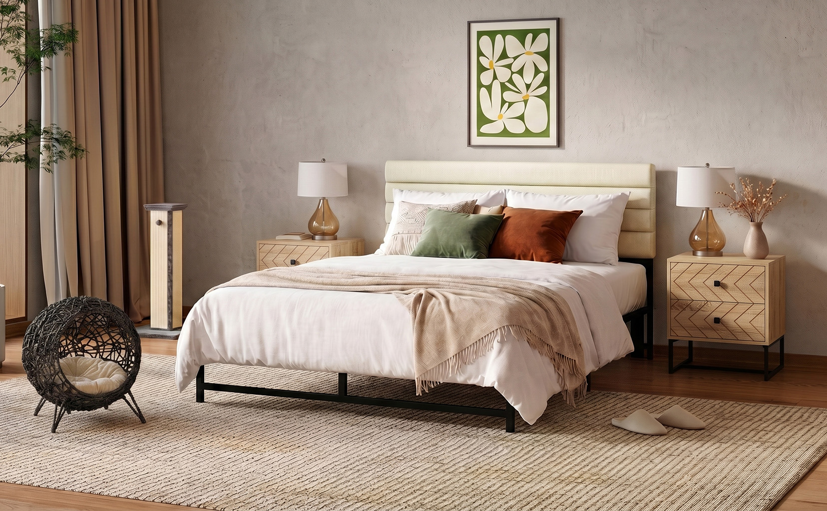 A COSY BEDROOM