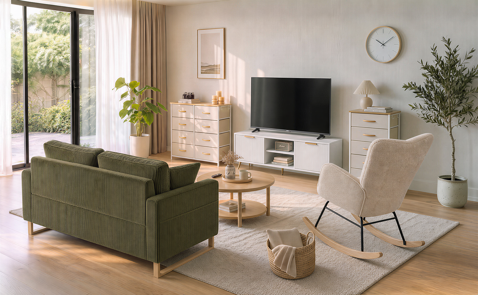 MODERN AND FUNCTIONAL LIVING ROOM