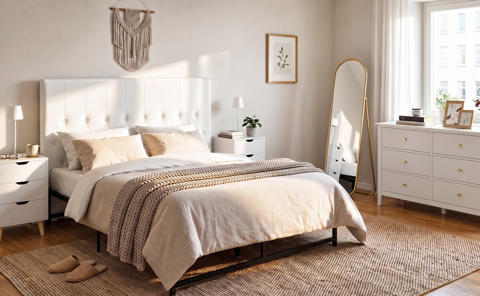 COMFORT AND STYLE IN YOUR BEDROOM