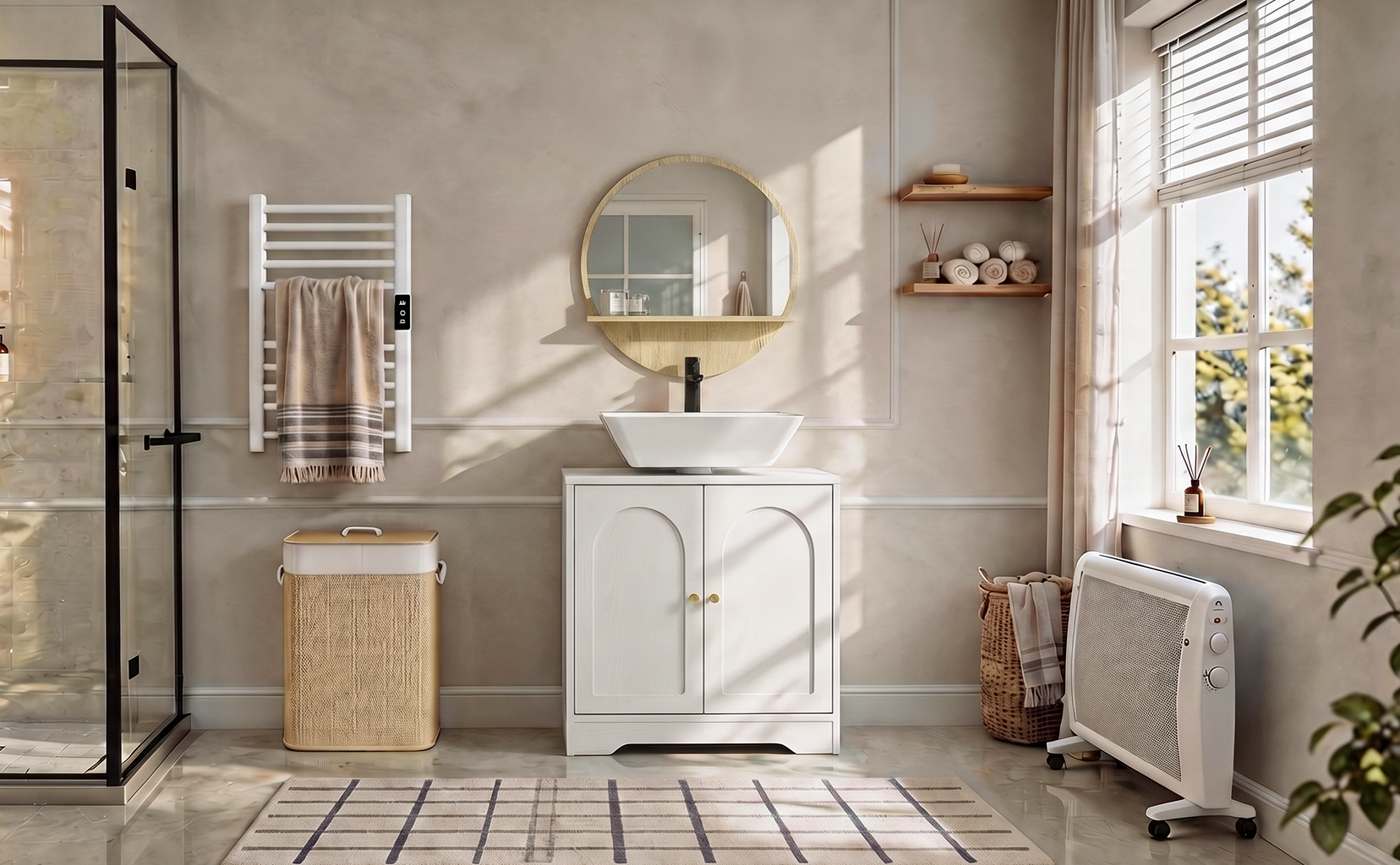 A BATHROOM DESIGNED FOR EVERYDAY EASE