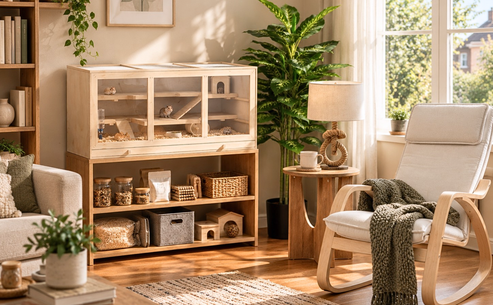 A LITTLE HOME FOR YOUR HAMSTERS
