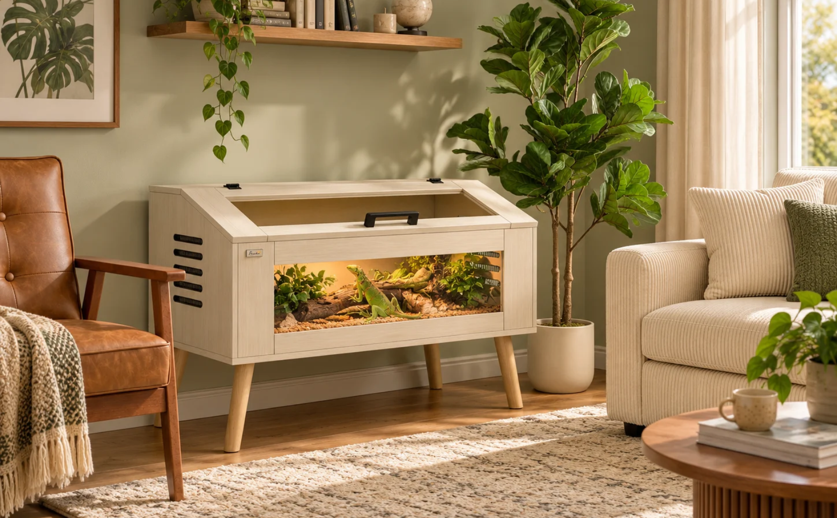 A COMFORTABLE HOME FOR REPTILES
