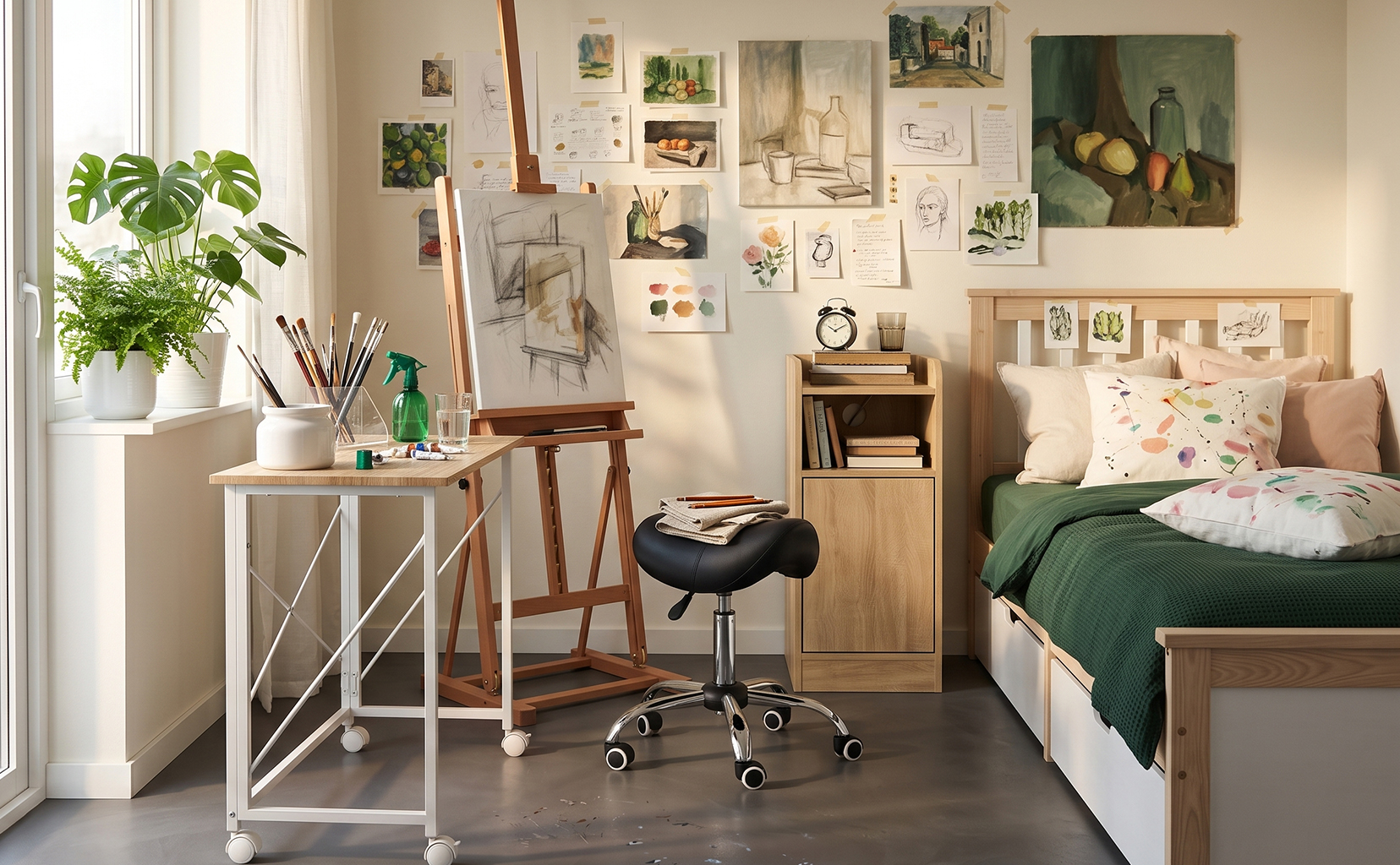 CREATE YOUR OWN ARTISTIC SPACE