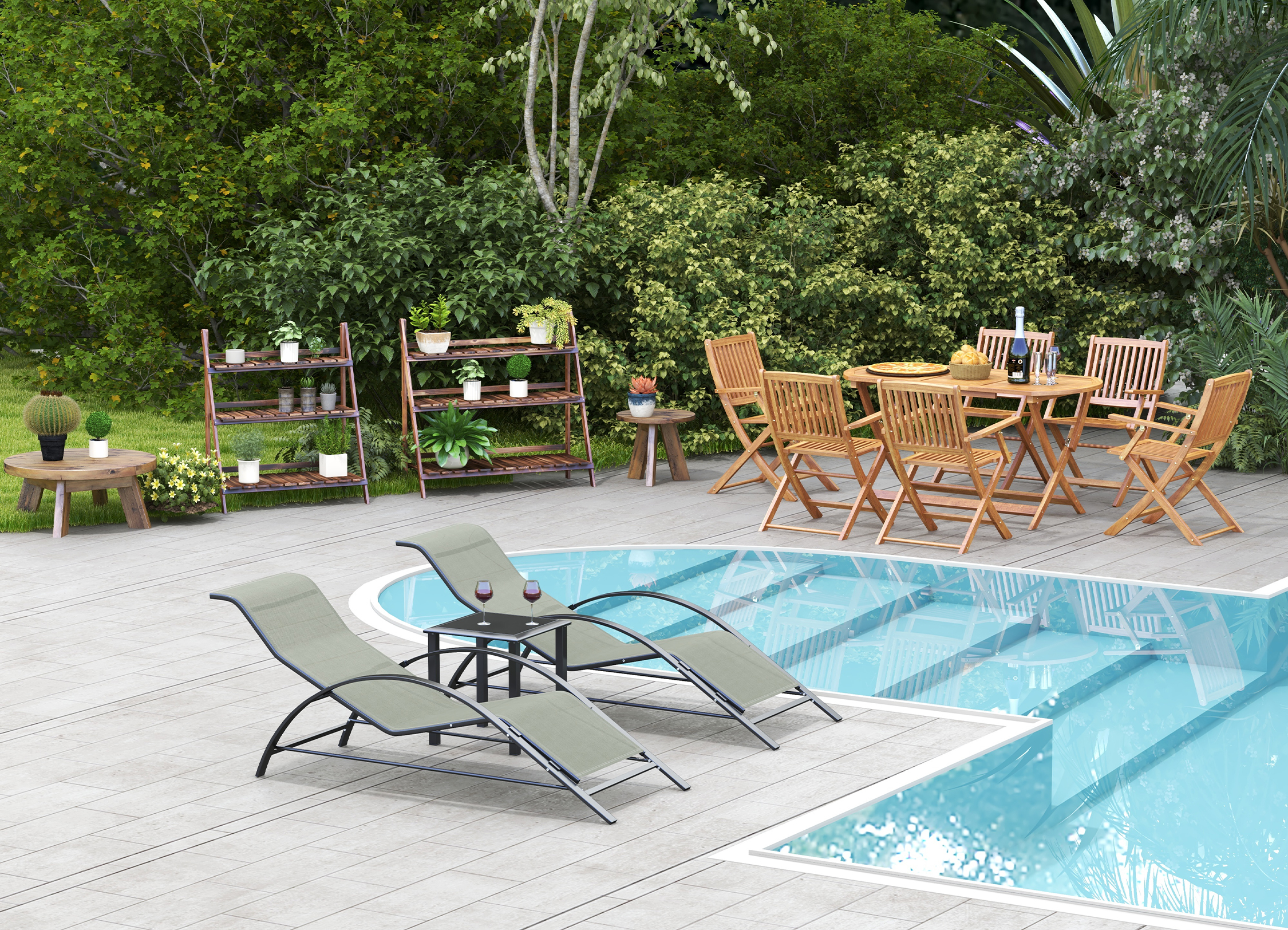CREATE A HARMONIOUS OUTDOOR LIVING SPACE