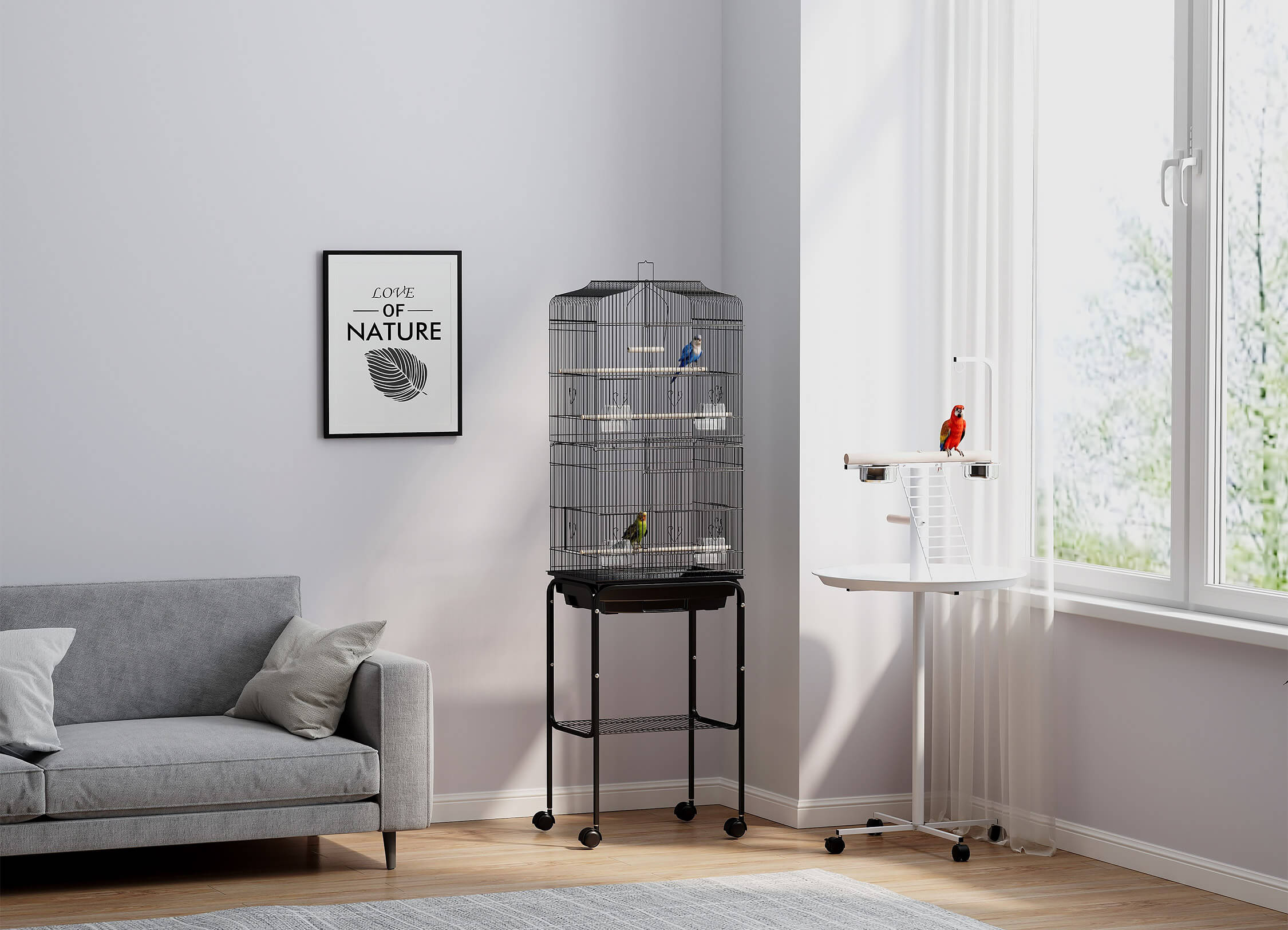 GIVE YOUR PET BIRD EVERYTHING THEY NEED TO THRIVE