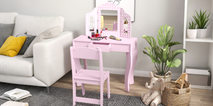 KIDS DRESSING TABLE SET