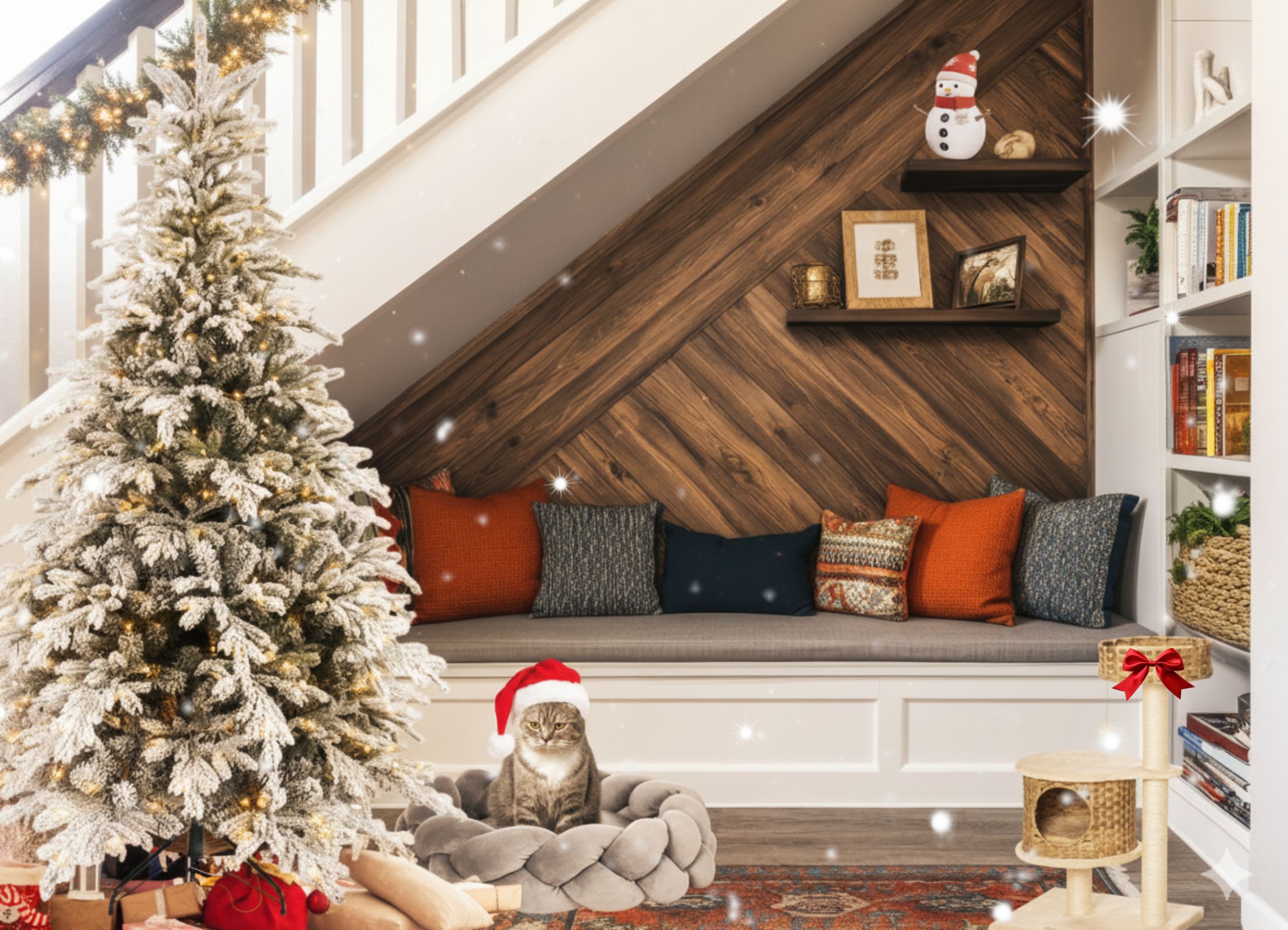 Festive corner magic