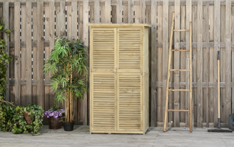 87 X 47CM WOODEN SHED