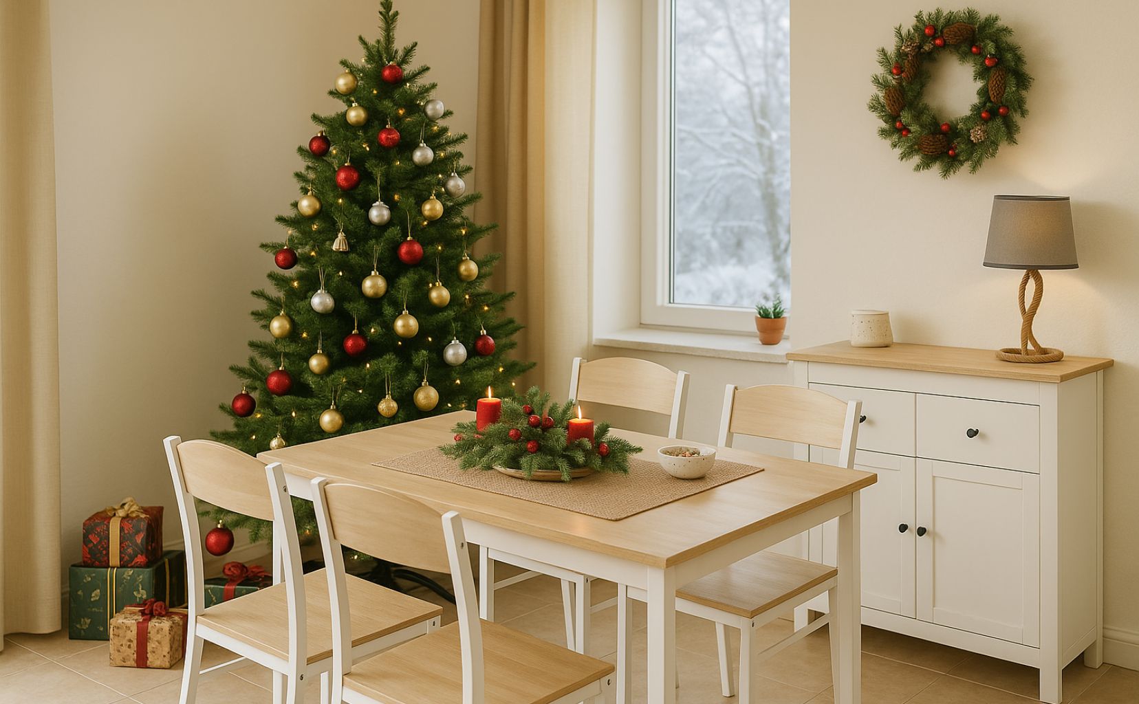 A COSY CHRISTMAS BEGINS AT THE TABLE