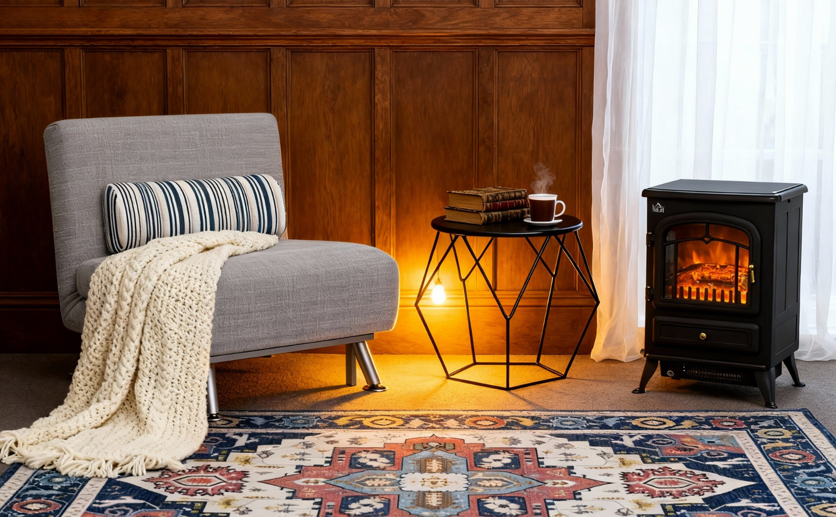 COSY MOMENTS BY THE FIRE