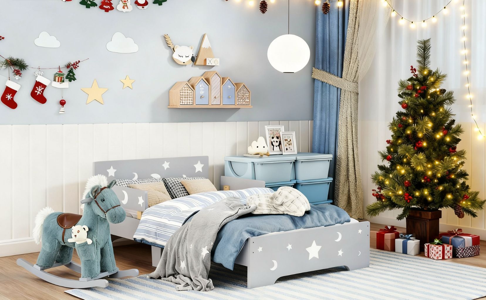 CHRISTMAS CHILDREN'S ROOM MAGIC 🎄