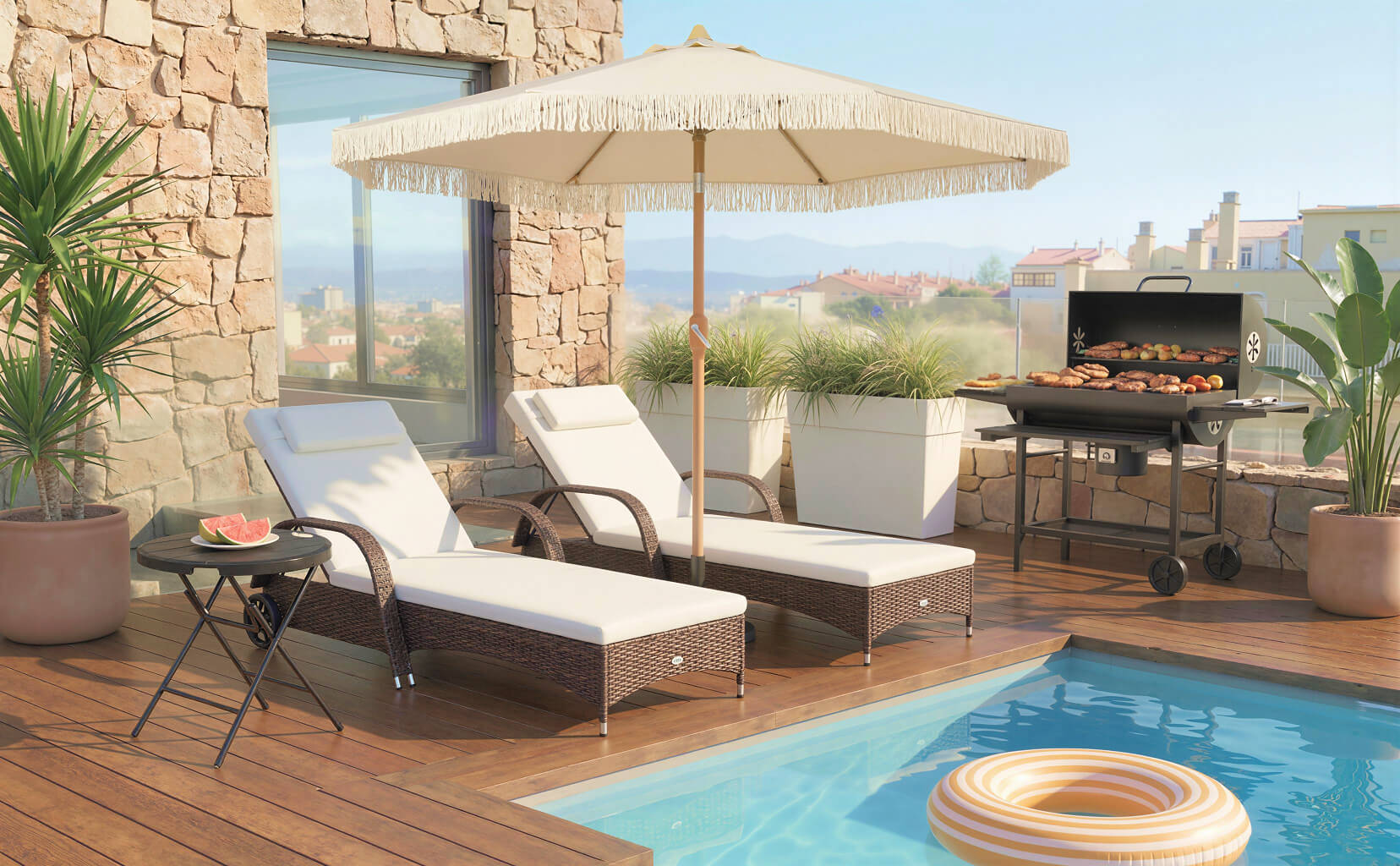 WHERE SUMMER SLOWS DOWN