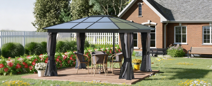 Hardtop gazebo