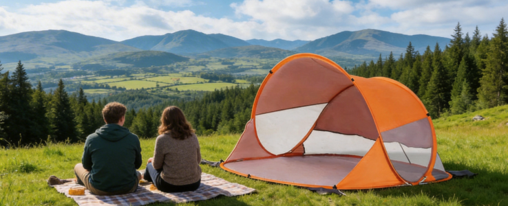 Pop-up camping tent