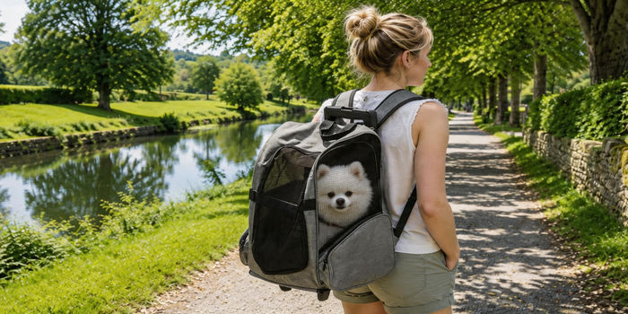 Pets can’t keep up during cycling or longer trips