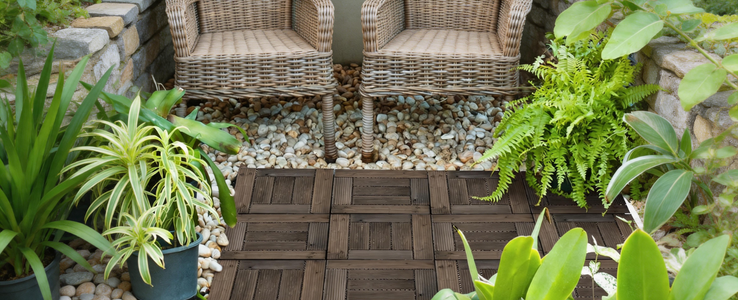 Refresh tired outdoor floors