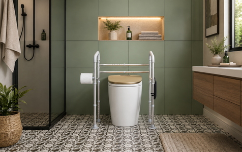 Toilet frames