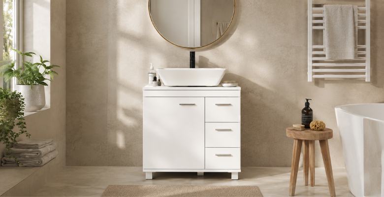 
Under-sink cabinets