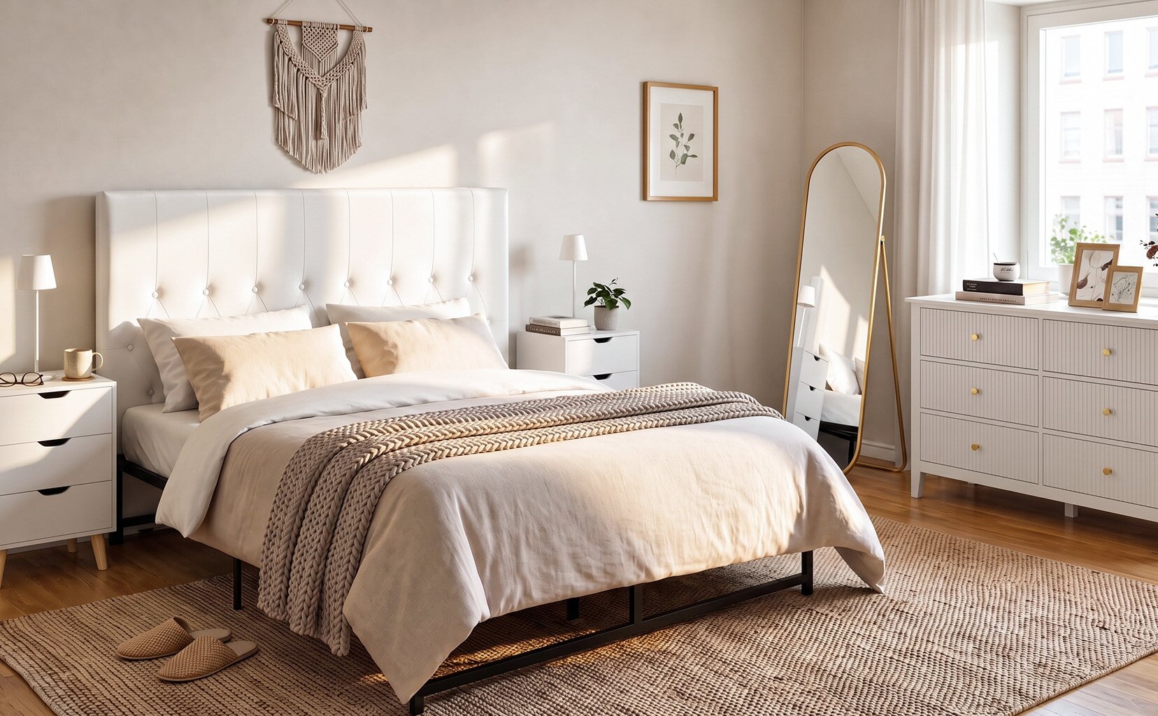 COMFORT AND STYLE IN YOUR BEDROOM