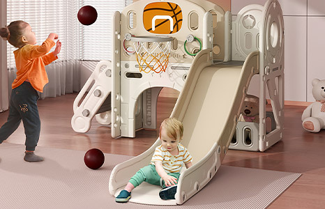 Riesiger Rutschspaß