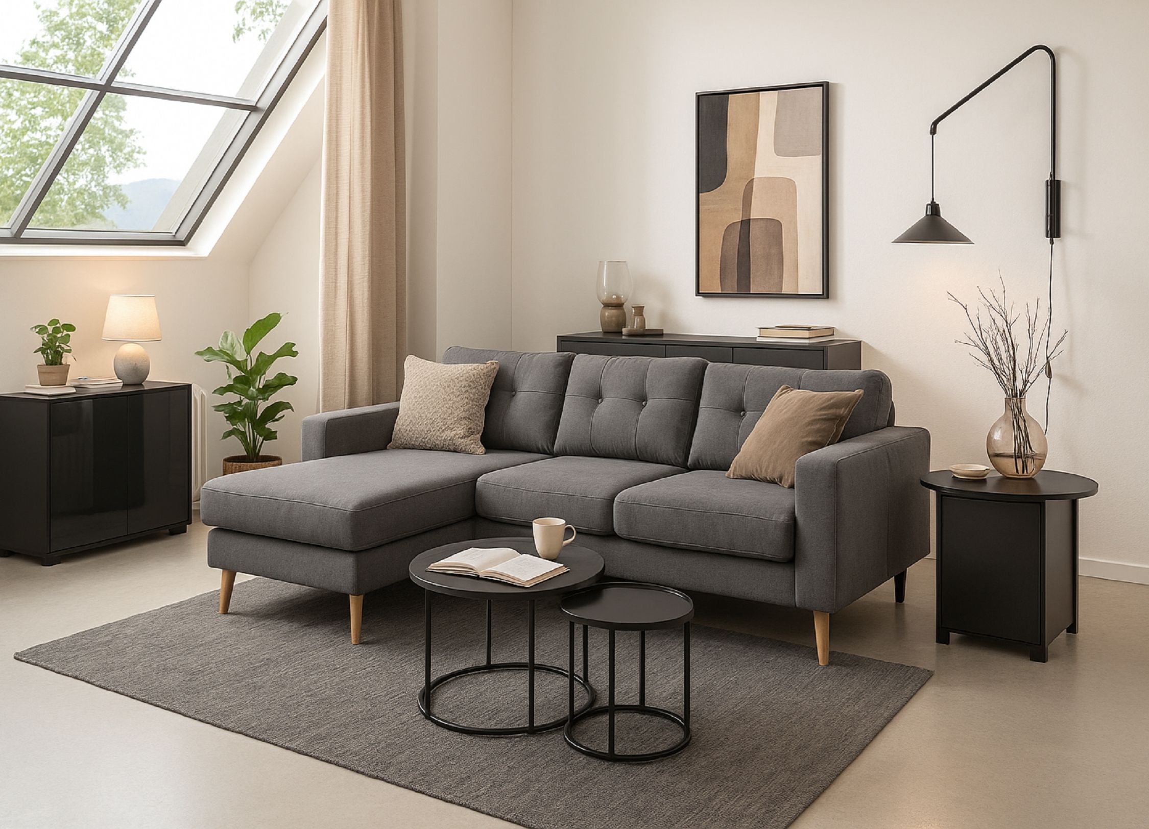 Müheloses modernes Leben