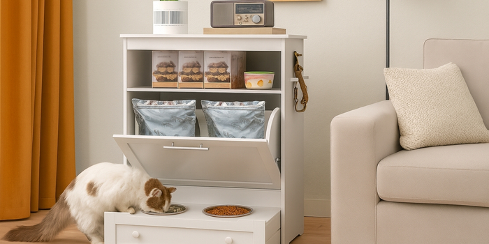 Praktische Fütterungsstation