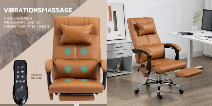 Ganztägige Entspannung am Arbeitsplatz