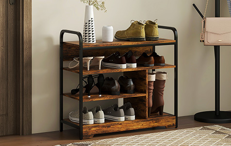 Einfaches Schuhregal