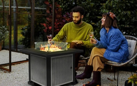 Behagliche Wärme im Freien