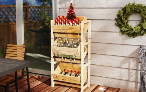 Rustikaler Charme, kompakter Stauraum