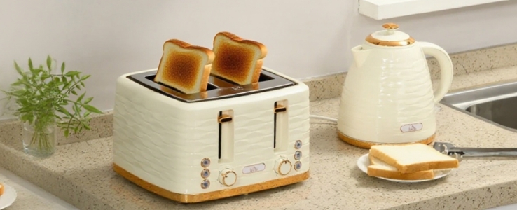 2-in-1 Toaster- und Wasserkocher-Set