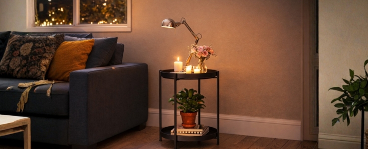 Ein Tischchen für hübsche Akzente.