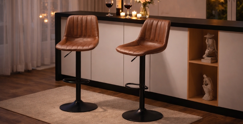 Zwei Sitze, ein bequemer Platz zum Verweilen.