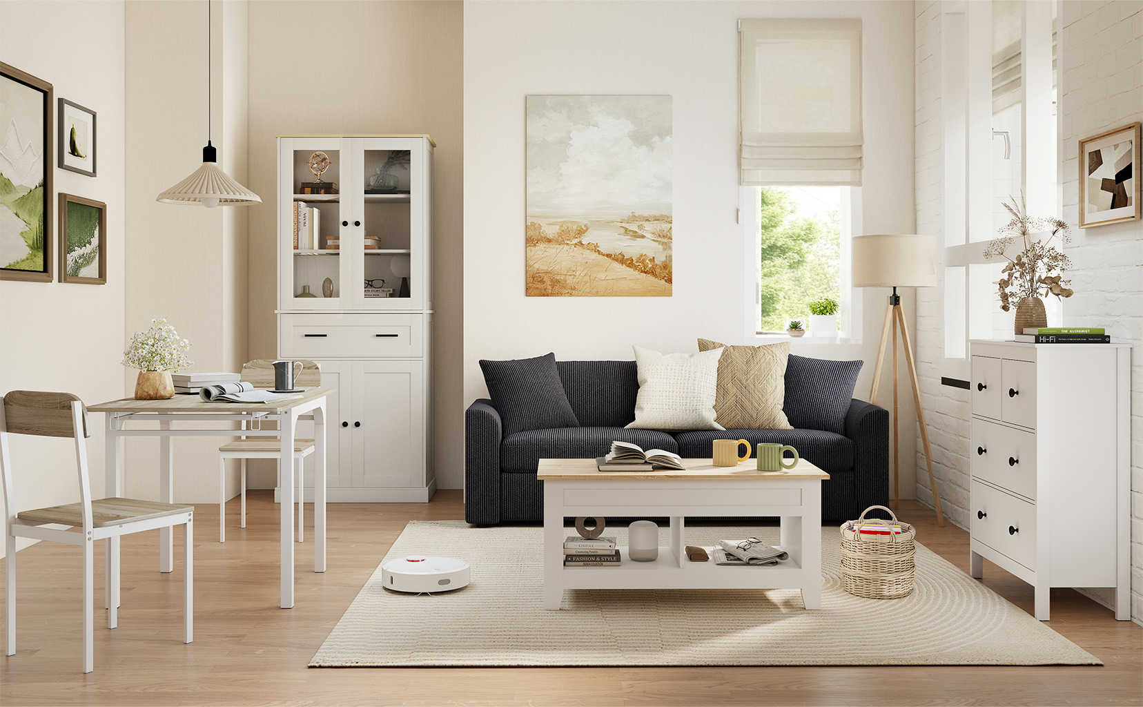 Sanftes Licht, moderne Ruhe